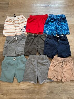 3T boys shorts- bundle of 9 pair